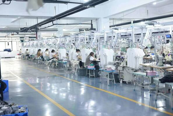 Guangzhou Odin Apparel Co., Ltd.， dây chuyền sản xuất của nhà sản xuất