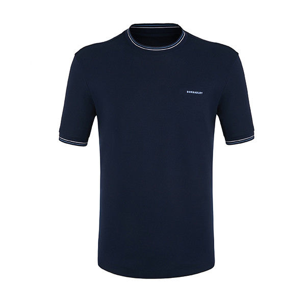 Logo tùy chỉnh Nhãn hiệu Màu Cotton Polyester Áo thun tùy chỉnh Hít thở thân thiện với da