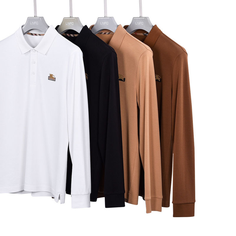 Thiết kế tùy chỉnh Polo áo sơ mi tay ngắn nam với 5% vải spandex và logo thêu