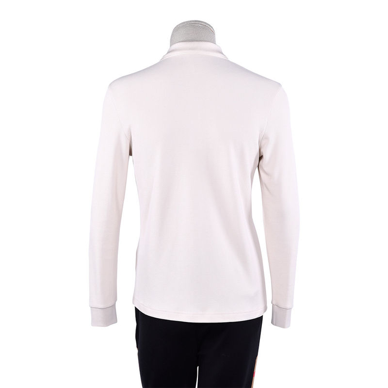 Cotton tay dài áo Polo nam Đồ mặc màu mùa thu có thể thở