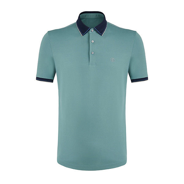 Đàn ông Sublimation Polo áo phông trắng tùy chỉnh mềm nhăn miễn phí OEM Odm như bạn cần
