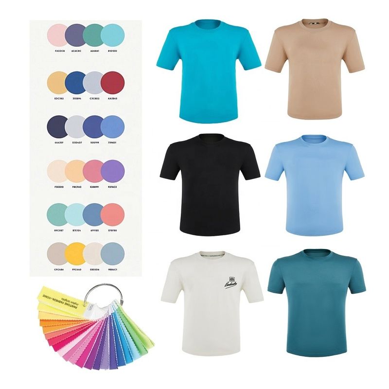Cotton Đơn giản tùy chỉnh áo thun nam T-shirt kích thước lớn tay áo ngắn Khai logo khâu