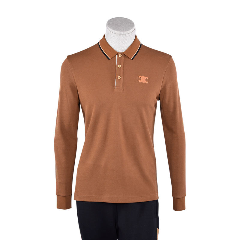 Áo thun polo bông thở cho nam giới mùa xuân mùa thu Casual Sublimation Custom Design
