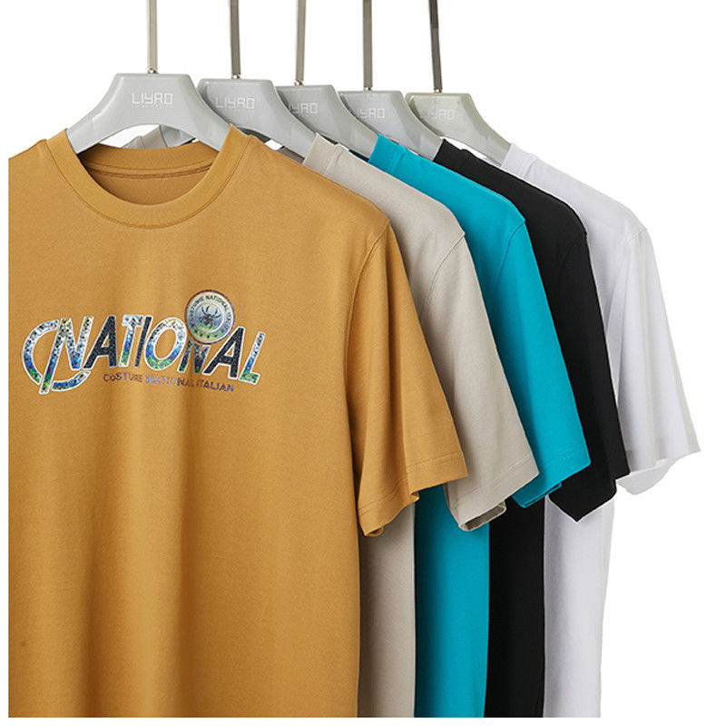 Áo áo sơ mi có thể tùy biến được S M L kích cỡ Đàn ông T-Shirt 100% Cotton 240g