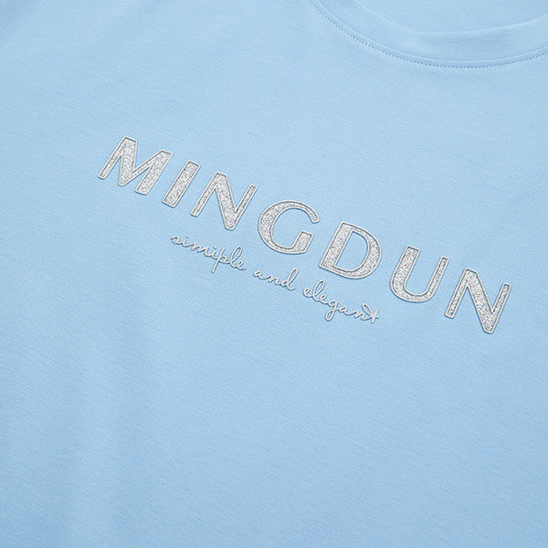 OEM ODM Áo thun tay ngắn 100% Cotton 300 Gsm Với Logo tùy chỉnh