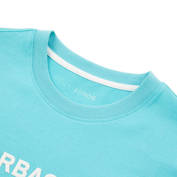 T-Shirt cổ tròn cỡ lớn 100% vải bông hỗ trợ 7 ngày thời gian đặt hàng mẫu