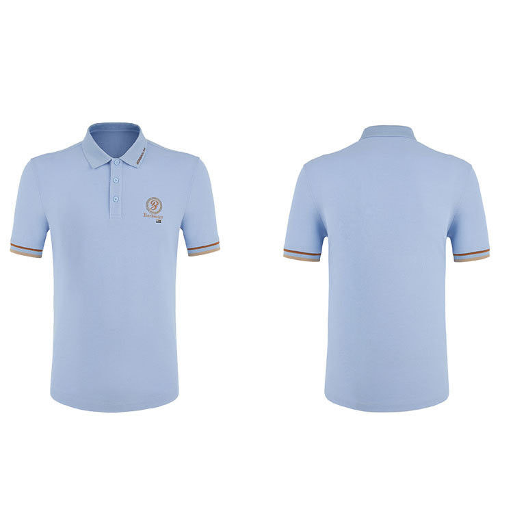 Người đàn ông khô tay dài tay ngắn phù hợp Slim Polo áo sơ mi với logo tùy chỉnh trong thiết kế thời trang