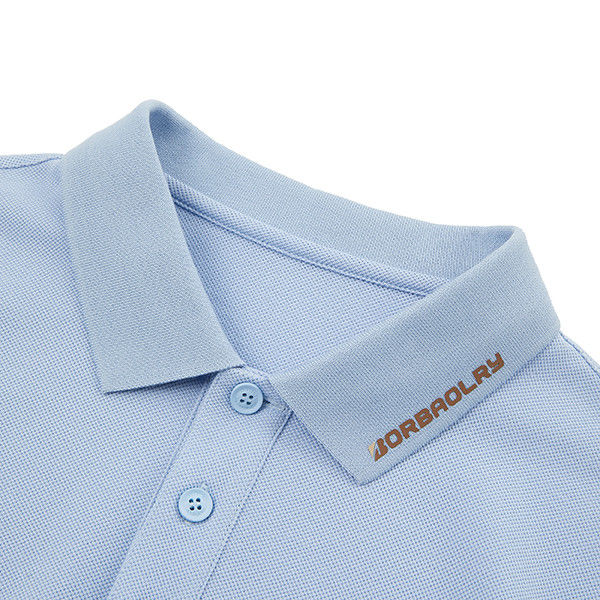 Người đàn ông khô tay dài tay ngắn phù hợp Slim Polo áo sơ mi với logo tùy chỉnh trong thiết kế thời trang