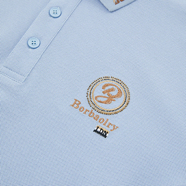 Người đàn ông khô tay dài tay ngắn phù hợp Slim Polo áo sơ mi với logo tùy chỉnh trong thiết kế thời trang