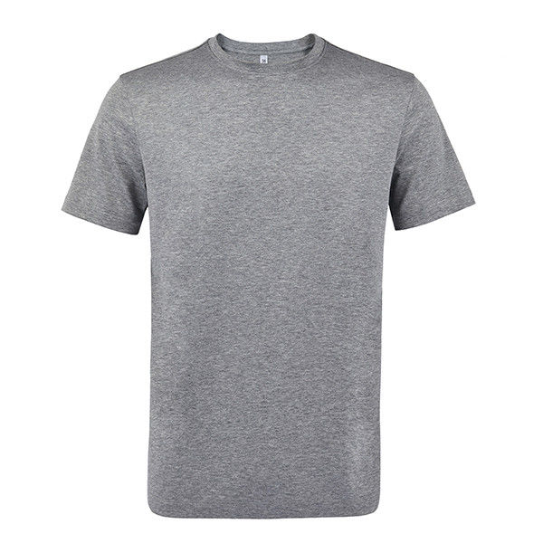 180 Gsm O-Neck T-Shirt phong cách bình thường với logo thiết kế chống nhổ 100% Cotton