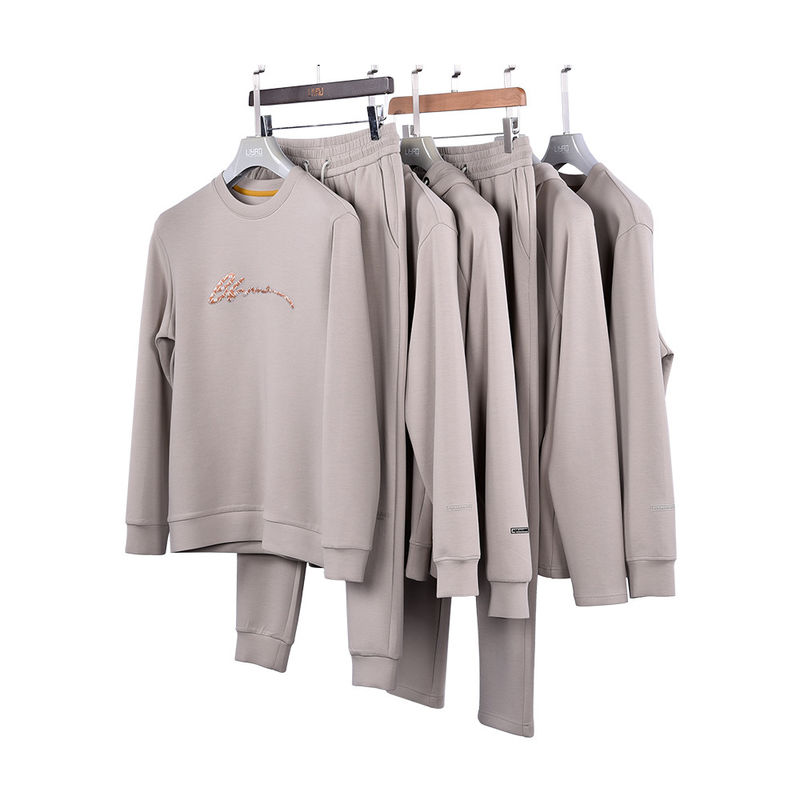 Bộ đồ thể thao vải nỉ cotton có dây rút dùng để chạy bộ và tập luyện
