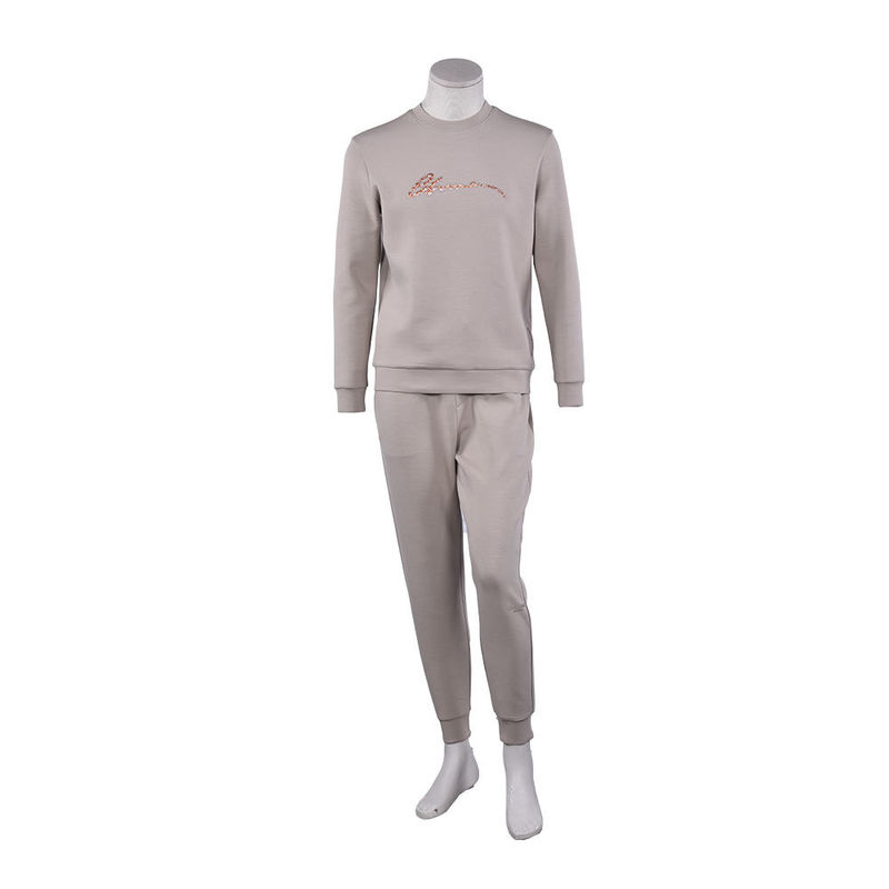 Bộ đồ thể thao vải nỉ cotton có dây rút dùng để chạy bộ và tập luyện