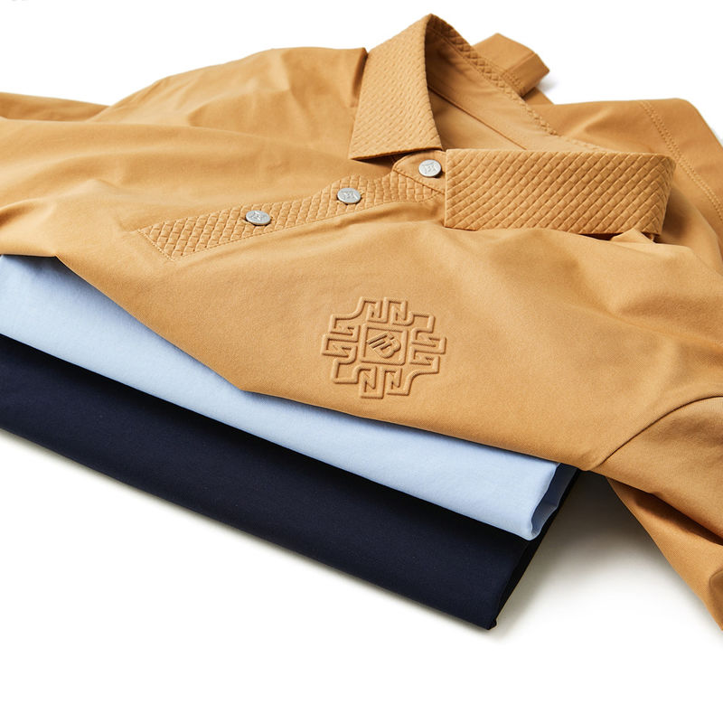 Áo thun Polo in màu xanh lá cây với màu sắc tùy chỉnh và trọng lượng vải 170-210g