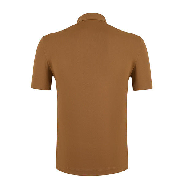 Áo Polo nam giới với nhanh chóng khô chống nhổ Logo tùy chỉnh vải bông thiết kế liền mạch