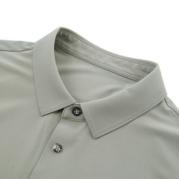 Màu sắc tùy chỉnh mùa hè chống nếp nhăn đơn giản Polo áo phông cho nam giới trong Dry Cool Fit