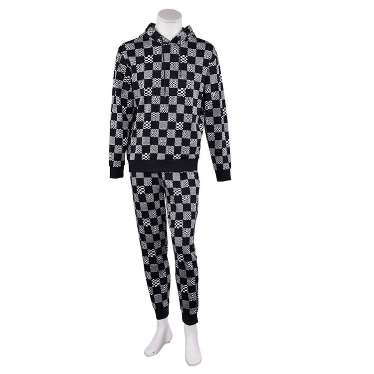 Vintage 100% Cotton Hoodie Set Mồ hôi Wicking với in logo tùy chỉnh