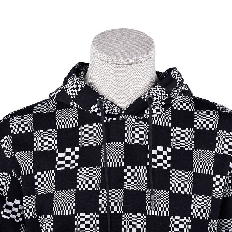 Vintage 100% Cotton Hoodie Set Mồ hôi Wicking với in logo tùy chỉnh