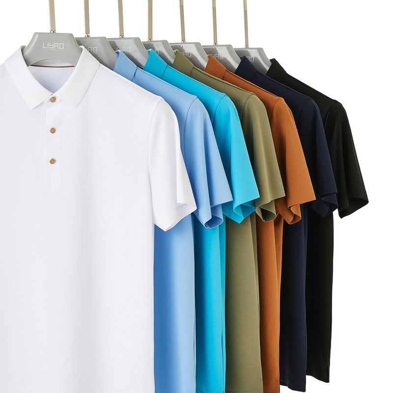 Mùa hè mùa thu thường xuyên áo polo tùy chỉnh với logo Polo đơn giản áo sơ mi tay ngắn nam