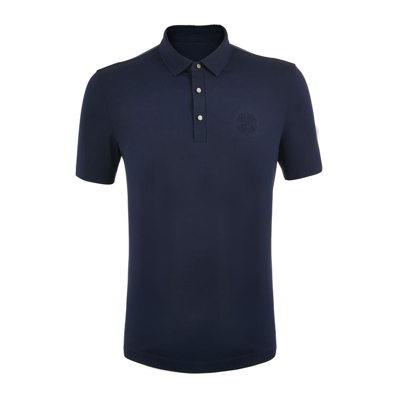Logo màu tùy chỉnh Polo Spandex Nylon Đàn ông Áo thun không thắt cho OEM ODM Mô hình