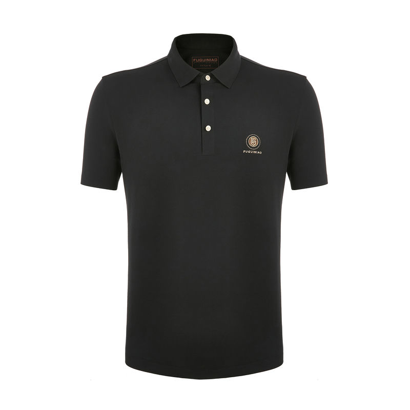 In xanh 170-210 gram áo polo nam 100% bông áo polo cho mùa hè