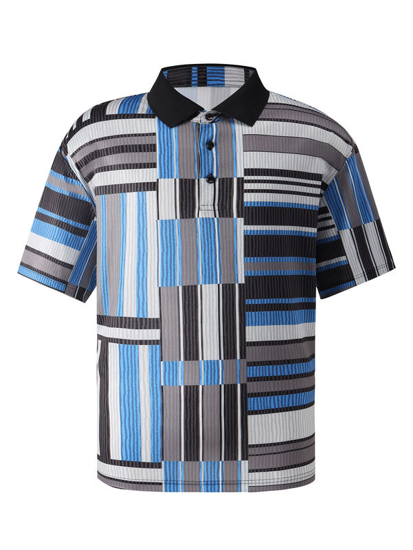 Tay áo ngắn Cotton trẻ em Polo áo thun màu sắc tươi sáng cho thể thao tennis