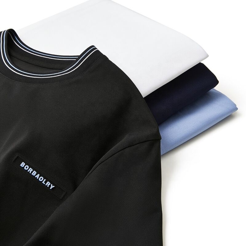 High Quality 100% Cotton Solid Coloured Men's T-shirt Customized Large Size T-shirt Đàn ông thường xuyên mặc