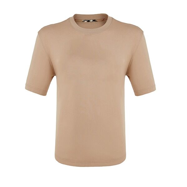 Thiết kế mới Quần áo sang trọng Đàn ông áo thun O-Neck áo thun đổ Đàn ông tùy chỉnh màu sắc Logo áo thun thêu in vòng cổ