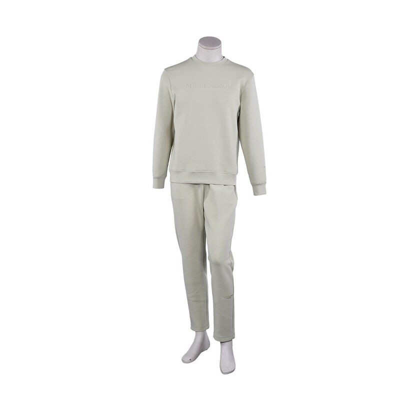 Bộ đồ thể thao nam Essentials chống mùi OEM chất lượng cao, quần jogger và áo hoodie, phù hợp mặc hàng ngày, tập luyện thể thao, có họa tiết dập nổi 3D