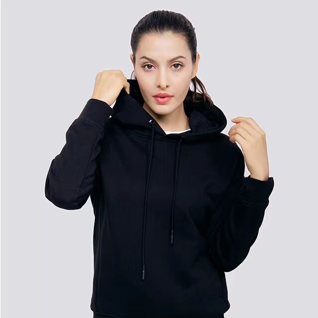 Mùa thu Hoodie 100% Cotton Plus kích thước tùy chỉnh Logo in Hoodies nam nữ