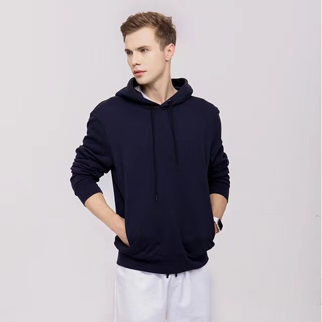 Mùa thu Hoodie 100% Cotton Plus kích thước tùy chỉnh Logo in Hoodies nam nữ