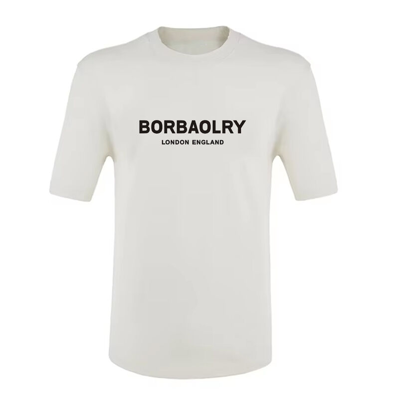 Nhập khẩu 170-210grams cao độ đàn hồi chất lượng tốt cá nhân hóa áo thun nam với logo