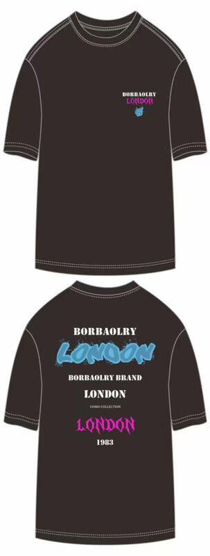 Giá cạnh tranh Logo tùy chỉnh Trọng lượng lớn 100% Cotton Đen O-Neck áo phông cho nam giới