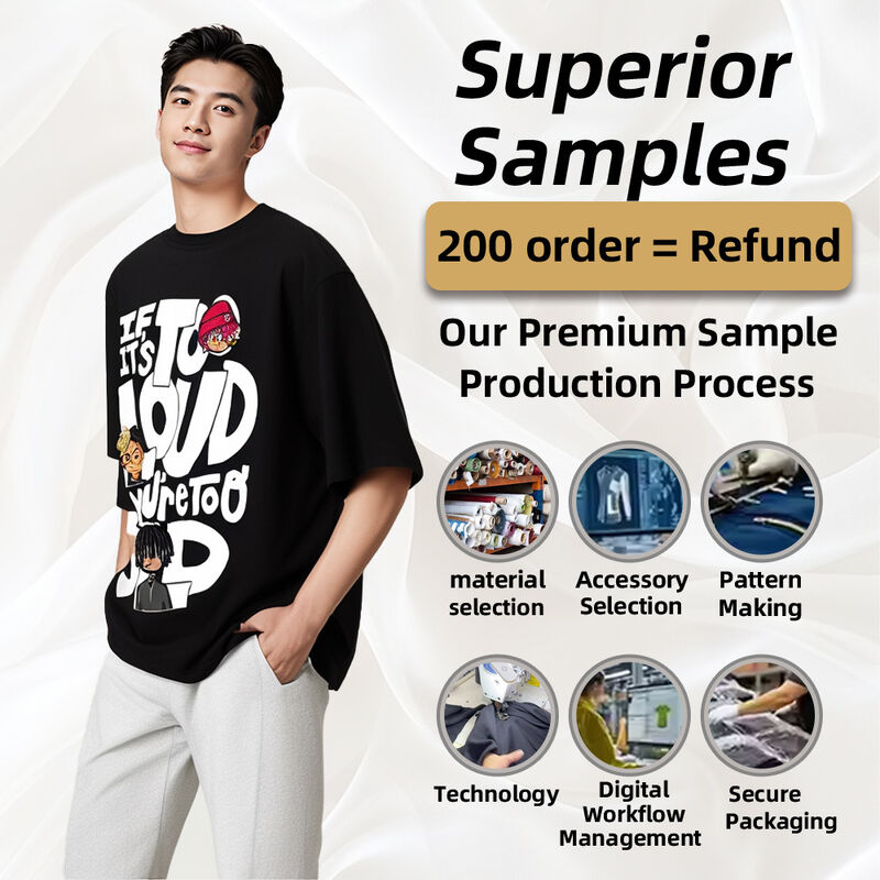 Áo thun nam oversized cotton 100% giặt axit kiểu vintage, cổ điển, cổ tròn, thiết kế phai màu, có thể tùy chỉnh logo, tay ngắn/dài