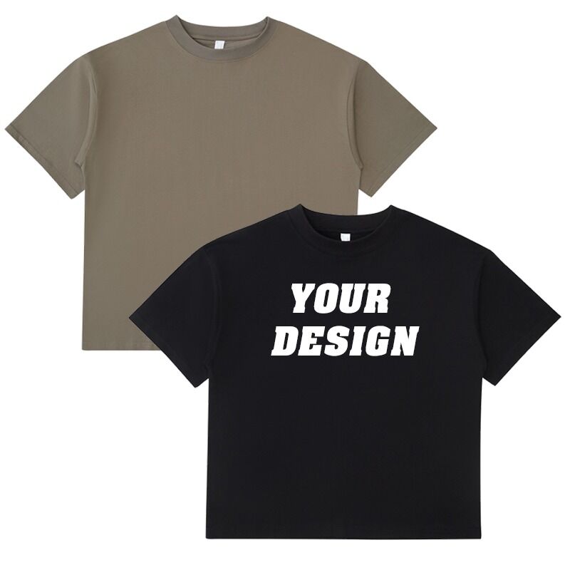 Nhập khẩu bán lẻ Giảm vai trắng áo thun Logo tùy chỉnh áo thun nam phù hợp với đàn ông chất lượng cao tiền thu hẹp 100% áo thun bông nặng