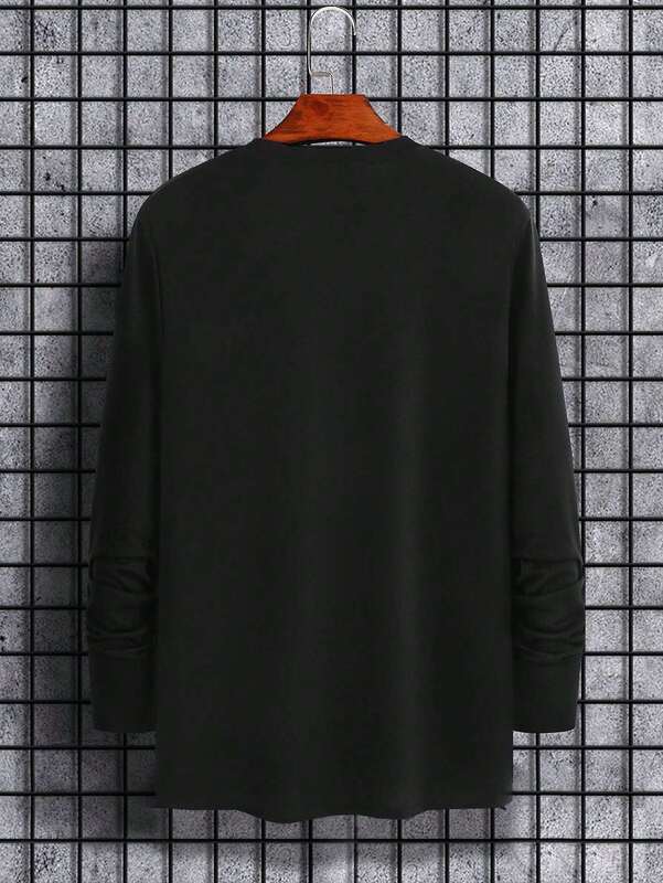 Đàn ông in đồ họa Tee Soft Blend Hít thở thoải mái trang phục bình thường Đáng thế mùa hè thiết yếu thư giãn đồ ngủ áo thun