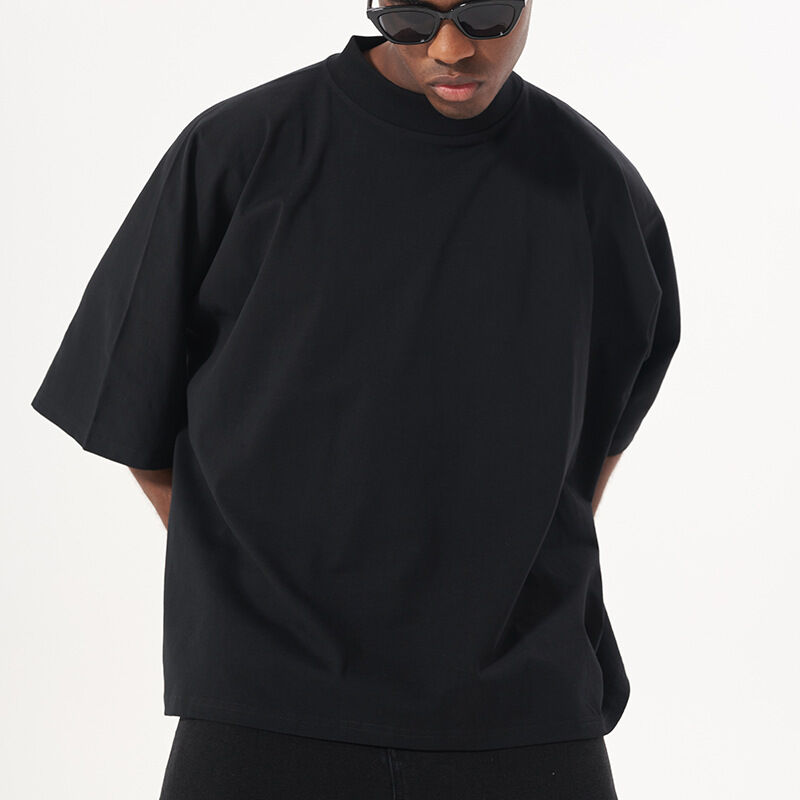 Các nhà sản xuất quần áo tùy chỉnh 220 Gsm áo sơ mi nặng áo sơ mi không may hộp áo sơ mi cắt