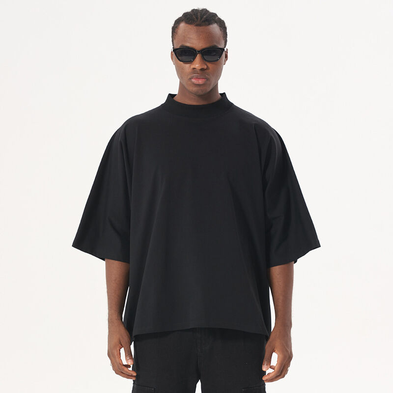 Các nhà sản xuất quần áo tùy chỉnh 220 Gsm áo sơ mi nặng áo sơ mi không may hộp áo sơ mi cắt