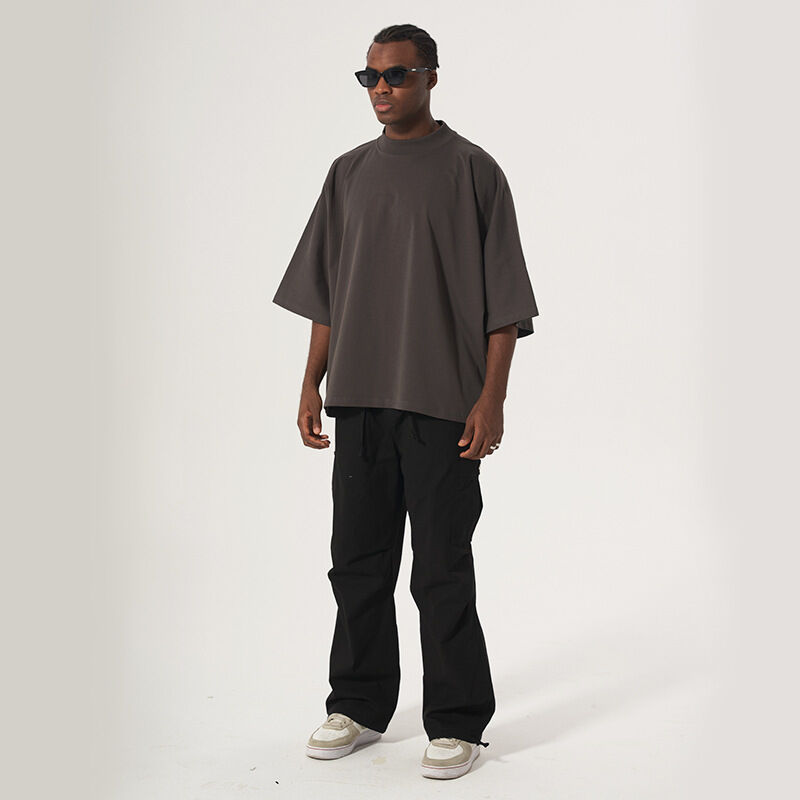 Các nhà sản xuất quần áo tùy chỉnh 220 Gsm áo sơ mi nặng áo sơ mi không may hộp áo sơ mi cắt