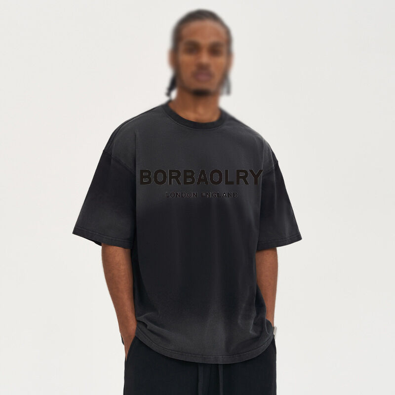 Áo thun nam thương hiệu thời trang, áo thun cotton cao cấp thiết kế cho hoạt động ngoài trời, cổ tròn in họa tiết, tay ngắn, áo nỉ mặc thường ngày