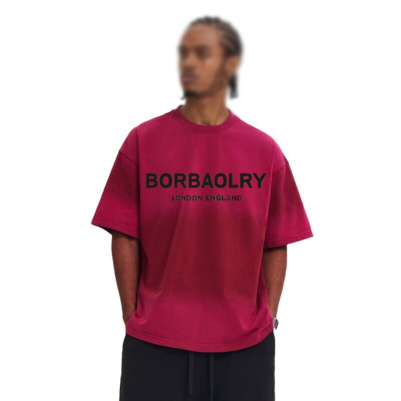 Áo thun nam thương hiệu thời trang, áo thun cotton cao cấp thiết kế cho hoạt động ngoài trời, cổ tròn in họa tiết, tay ngắn, áo nỉ mặc thường ngày