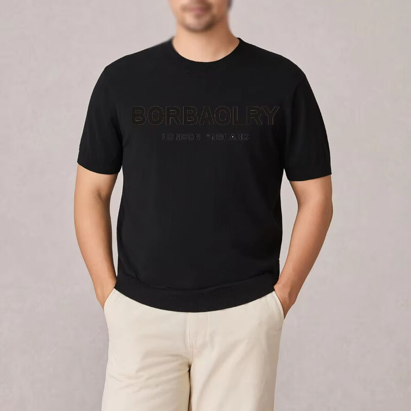 Áo thun nam bán buôn tập gym chạy bộ nhanh khô in theo yêu cầu trơn màu trơn phong cách dệt kim trang trọng thể thao