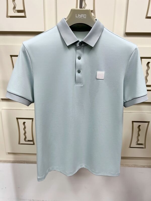 Áo Polo Đàn ông cổ điển. Tay áo ngắn, chất lượng cao nhất cho mặc hàng ngày.