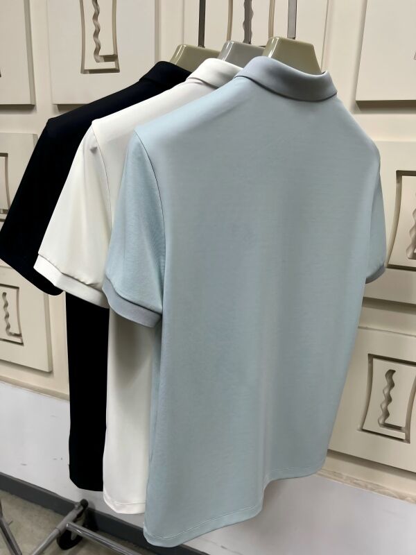 Áo Polo Đàn ông cổ điển. Tay áo ngắn, chất lượng cao nhất cho mặc hàng ngày.