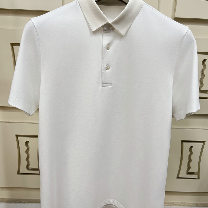 Áo Polo Nam Cao Cấp | Thiết Kế Tối Giản, Vải Mềm Mại Cảm Ứng Tay Ngắn Cho Mọi Mùa Sản Xuất Áo Thun Nam OEM/ODM