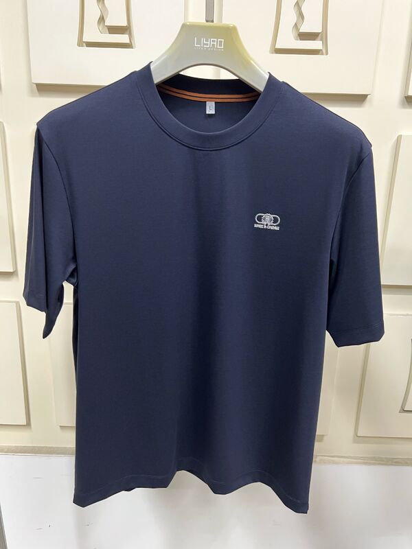 Áo thun nam ngắn tay in tối giản, áo thun trơn cơ bản cho nam