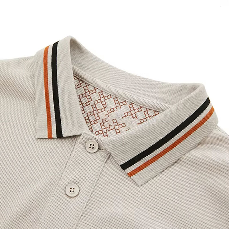 Áo thun polo nam ngắn tay sọc nhanh khô in theo yêu cầu mới nhất