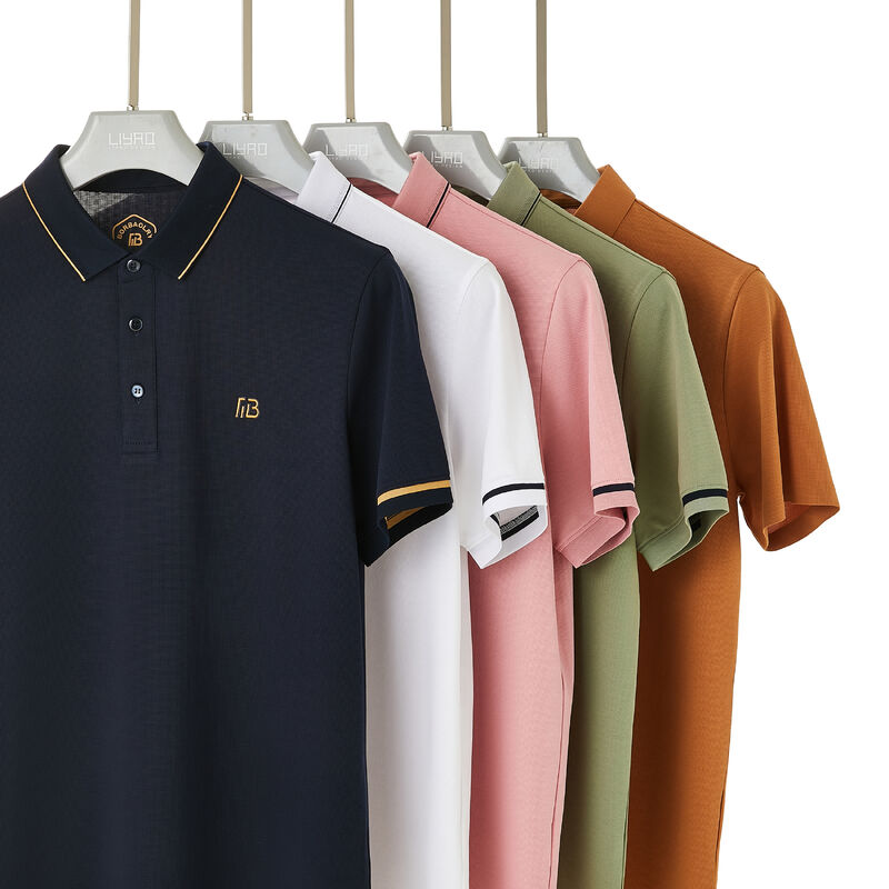 Áo Polo Bán Chạy Thiết Kế Logo Tùy Chỉnh Đồng Phục Màu Trơn Áo Polo Golf Áo Thun Polo Nam Thêu Cotton
