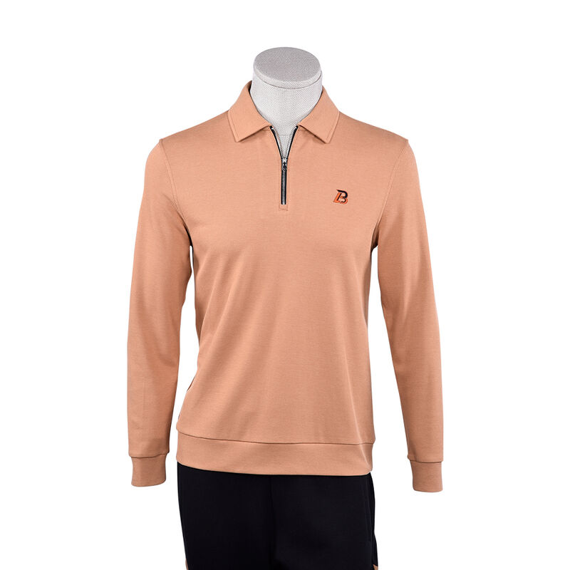 2023 bán buôn Sublimation Tshirt Mens Logo tùy chỉnh in thêu tay dài công việc đơn giản Golf Polo Shirt Stand Collar