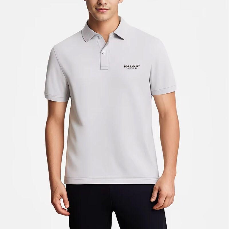 Đồ cao chất lượng nhanh khô Golf Polo Shirt màu rắn áo thun tay ngắn mềm thoải mái chất liệu bông thân thiện với da