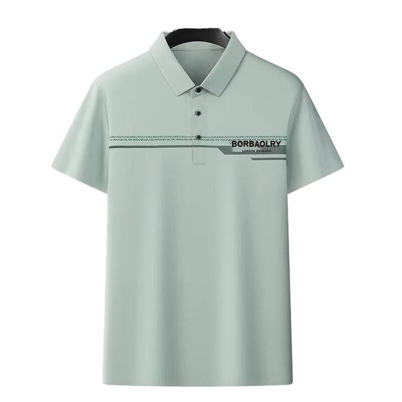 Tùy chỉnh hạng nặng hạng sang thể thao đơn giản Casual Polo áo phông nhanh khô thể thao Polo thoải mái Polo áo phông